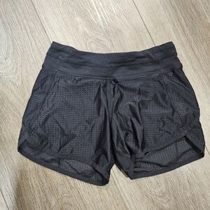 Ivivva Black Athletic Mesh Running/dance Shorts